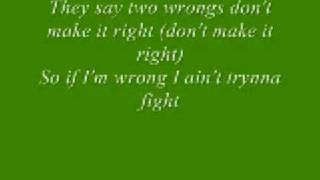 quotTwo Wrongsquot Lyrics  Wyclef Jean ft Claudette Ortiz [upl. by Ycat]