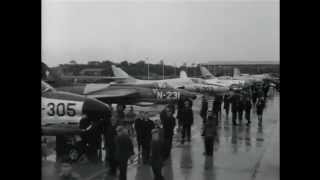 50 jaar militaire luchtmacht 1963 [upl. by Ahsinar]