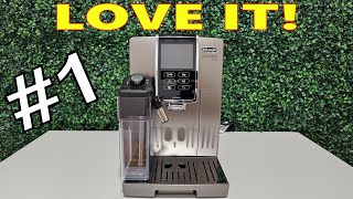 DeLonghi Dinamica Plus Automatic Coffee Machine REVIEW And DEMO [upl. by Eanehs482]