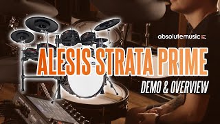 Alesis Strata Prime  Overview and kit demo [upl. by Ehcropal]