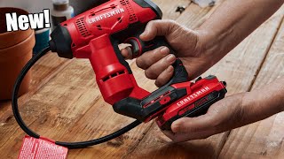 Craftsman V20 150 psi Cordless Inflator Review CMCE521B [upl. by Ecirad]