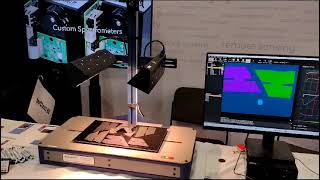 Demonstration of Hyperspectral Textile Scanning at SPIE Photonics West 2024 [upl. by Areemas123]