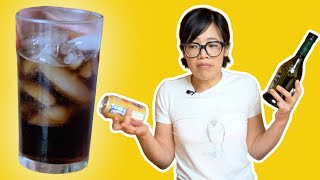 Does Healthy Coke Taste Like Coke  Balsamic Vinegar  Flavored Seltzer  Healthy Coke [upl. by Rashida]