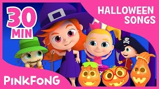 The Best Songs of Halloween   Compilation  PINKFONG Songs for Children [upl. by Adnilym603]