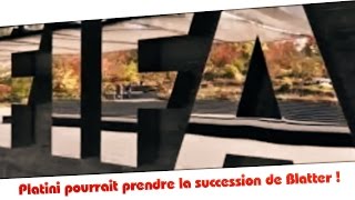 Platini pourrait prendre la succession de Blatter à la FIFA [upl. by Schild]