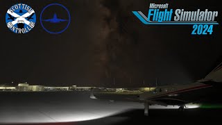 Microsoft Flight Simulator 2024  Glasgow to Edinburgh  IVAO [upl. by Anilave89]