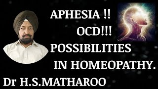 CASE STUDY  APHASIA  Dr HSMATHAROO  hshhomeopathy [upl. by Lledner]