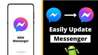 How To Update Messenger 2020  How To Update Facebook Messenger  Facebook Messenger Android Update [upl. by Leif]