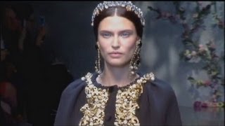 euronews le mag  Dolce e Gabbana Armani Morello ultimi fuochi a Milano Moda Donna [upl. by Ellsworth]