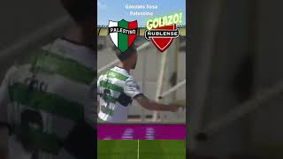 GRAN JUGADA de Bryan Carrasco en el GOLAZO de Gonzalo SOSA para Palestino futbolchileno [upl. by Boleyn]