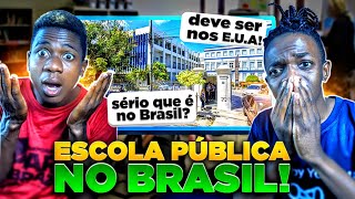 NÃO ACREDITO essas SÃO ESCOLAS PÚBLICAS DO BRASIL melhores escolas públicas do Brasil [upl. by Jansen484]