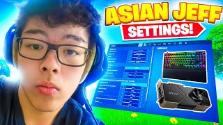 AsianJeff REVEALS Settings amp NEW SETUP in CHAPTER 5 New Resolution amp Sens [upl. by Biron]