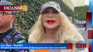 LYN MAY se lanza con todo en contra de NIURKA MARCOS y dice que ella no es VEDETTE [upl. by Asteria]