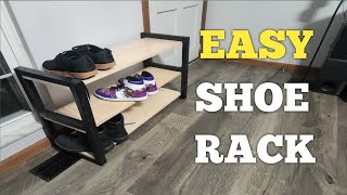 Simple Shoe Rack Build [upl. by Gebelein]