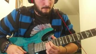 In flame  Drenched in fear guitar cover [upl. by Parrott349]