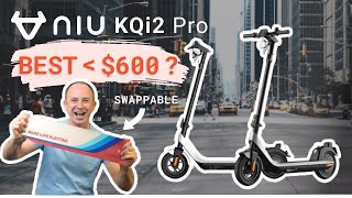 NEW Best Under 600 Scooter  NIU KQi2 Pro Electric Scooter Review [upl. by Nadoj]