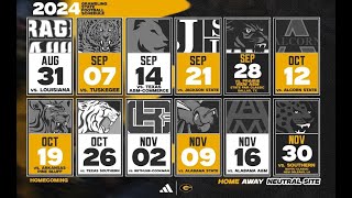 Grambling Presents 2024 Football Schedule Made with Clipchamp [upl. by Torosian]