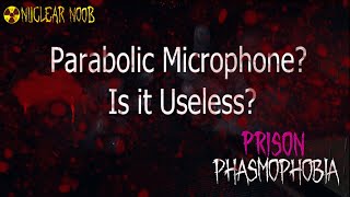 Parabolic Microphone vs Sound Sensor Challenge on the Prison Map  Phasmophobia [upl. by Benedic102]