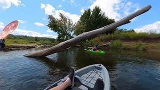 Kayaking the Kennebecasis River Sussex to Norton [upl. by Lymn]