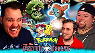 NonPokémon Fan First Time Watching Pokemon Destiny Deoxys Group Movie REACTION [upl. by Hsevahb465]