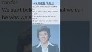 Vinyl Pick Frankie Valli Grease [upl. by Eonak]