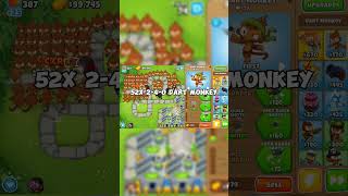 How to create a degree 91 paragon in btd6 gaming towerdefense btd6 mobilegame [upl. by Eanod]