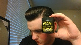 Murrays Black Beeswax Review [upl. by Gavin]