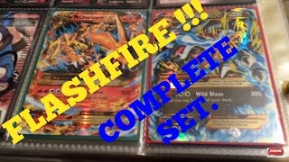 POKEMON TCG FLASHFIRE COMPLETE SET [upl. by Aicnelav]