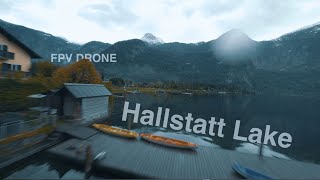 Hallstatt lake  Austria Hallstätter See  Cinematic FPV drone diving  4K [upl. by Hansen422]