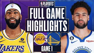 7 LAKERS at 6 WARRIORS  FULL GAME 1 HIGHLIGHTS  May 2 2023 [upl. by Harms]