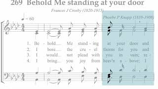 Hymnal 269 Behold Me standing at the door [upl. by Frohman]