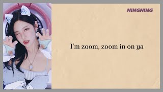 AESPA  Zoom Zoom  KARAOKE with lyrics [upl. by Adnaval238]