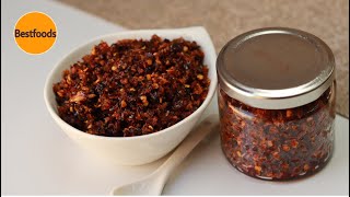 Chilli Paste│Homemade Chili Paste With Less oil│How To Make Chilli Paste│Chilli Paste Recipe│Chilli [upl. by Analah]