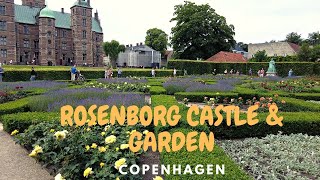 ROSENBORG CASTLE amp KINGS GARDEN  WALKING TOUR  COPENHAGEN [upl. by Nylavad646]