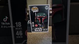 Boba Fett 18 inch Funko Pop Full video on My page [upl. by Quinton]