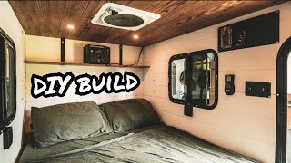 Micro Camper Overland Build  Part 5  Finishing Interior [upl. by Alrzc]