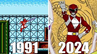 Evolution of Power Rangers Games 19912024 [upl. by Wadesworth959]