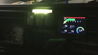 CANchecked MFD28 Schaltblitz shift light live video [upl. by Wolgast500]