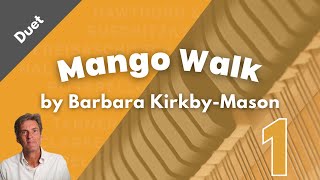 Mango Walk arr by B KirkbyMason Trinity Grade 1 Piano from 2021 [upl. by Ardnazil466]