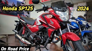 2024 Honda SP125 OBD2 BS6 🔥l New Update Feature Mileage Top Speed amp On Road Price Detailed Review [upl. by Nadean]