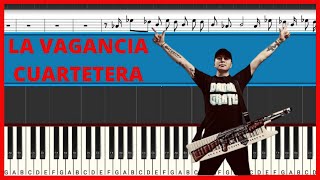 DAMAS GRATIS Ft LA MONA JIMÉNEZ  LA VAGANCIA CUARTETERA  Piano Tutorial  Midi [upl. by Thaine]