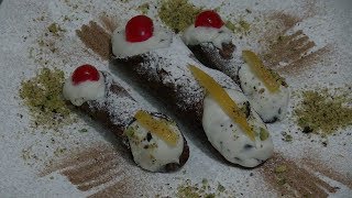 Cannoli Siciliani Ricetta Originale di Giuseppe Deiana [upl. by Nevart774]