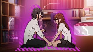 Hori amp Miyamura AMVEDITOne kissHorimiya•Clumsy Girl Marinette •editanimeamvhorimiya [upl. by Aihsyla]