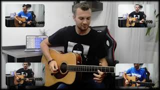 Pauvre Diable  Vaya con Dios Acoustic guitar one man band cover [upl. by Maurizio]