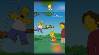 Bart mocks Homer for being strangled😱simpsons [upl. by Ykcim756]