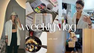 WEEKLY VLOG  PERNA CHECK PAPO SOBRE INSUFICIÊNCIA INFLUS ABRINDO MARCA MINGAU PROTEICO ROTINA [upl. by Isac649]