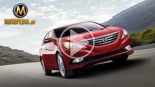 2014 Hyundai Sonata review  تجربة هيونداي سوناتا 2014  Duabi UAE Car Review by Motopediaae [upl. by Enelrak]