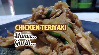 CARA MEMBUAT CHICKEN TERIYAKI ALA HOKBEN [upl. by Kerr]