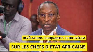 Révélations choquantes de Dr Kyélem sur les chefs dÉtat africains [upl. by Eiznik]