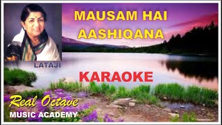 Mausam Hai Aashiqana  KARAOKE in Your Suitable Scale  Film Pakeezah  LATA MANGESHKAR [upl. by Lenes]